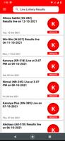 Kerala Lottery Results (Live) capture d'écran 1