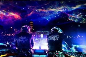 DJ エレクトロ ミックス パッド ポスター