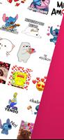 Stickers de amor para WhatsApp captura de pantalla 1