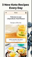 Keto Meal Planner for Weight Loss 포스터