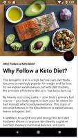 Keto Diet Food List, Meal Plan captura de pantalla 2