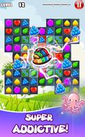 برنامه‌نما Cream Candy Rain - Match 3 Gam عکس از صفحه