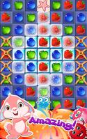 Fruit Candy Blast - Sweet Match 3 Game captura de pantalla 1