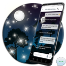 Night SMS Dual Theme APK