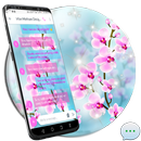 Orchid Flower SMS Dual Theme APK