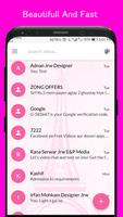 Pink Paris SMS Dual Theme capture d'écran 2