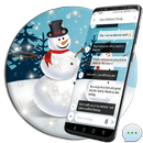 Snow man SMS Dual Theme APK