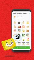 Stickers para Whatsapp - Arepa y Mantequilla تصوير الشاشة 2
