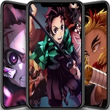 Demon slayer wallpaper Kimetsu أيقونة