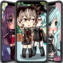 cute gacha life wallpapers APK