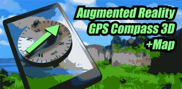 AR GPS Compass Map 3D