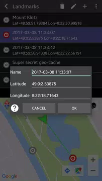 Screenshot 2 for AR GPS Compass Map 3D Pro