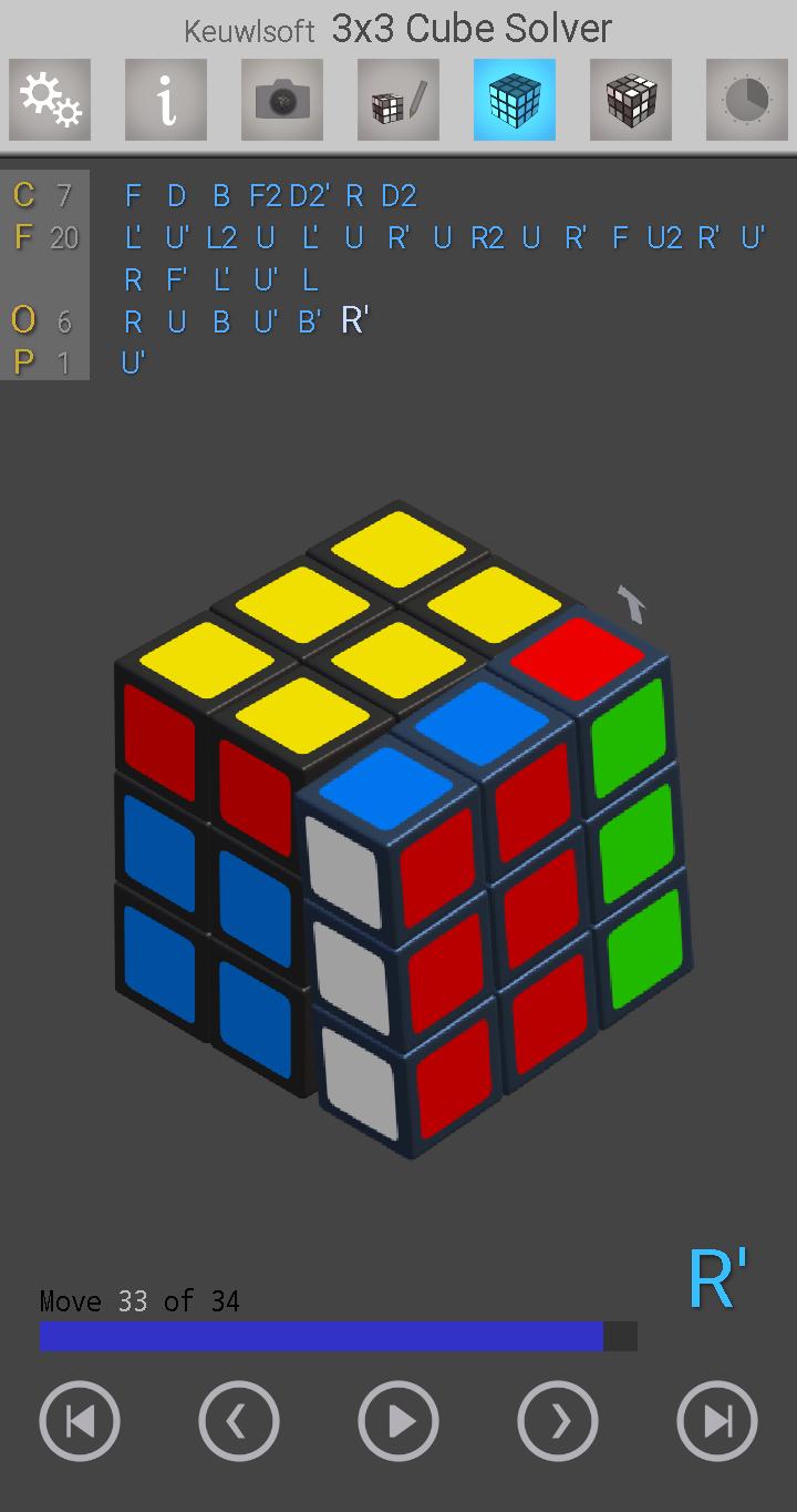 3x3 Cube Solver APK للاندرويد تنزيل