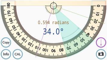 برنامه‌نما Protractor عکس از صفحه