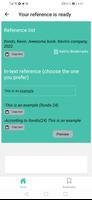 Referencer-MLA Style ภาพหน้าจอ 1