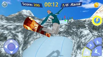 Snow Mountain Skater captura de pantalla 1