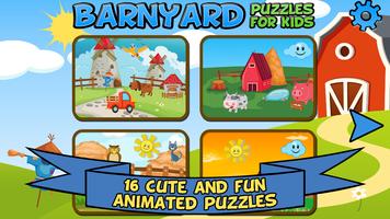 Poster Barnyard Puzzles