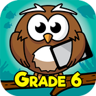 Sixth Grade Learning Games أيقونة