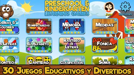 Descargar XAPK de Juegos Preescolares y Kínder