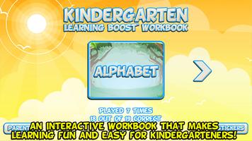Kindergarten Learning Workbook الملصق