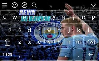 Kevin De Bruyne Theme Keyboard capture d'écran 2