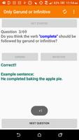 Only Gerund or Infinitive скриншот 2