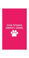 Cute Kittens Memory Game Affiche