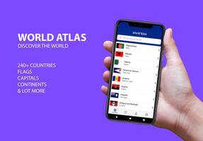 World Atlas Plakat