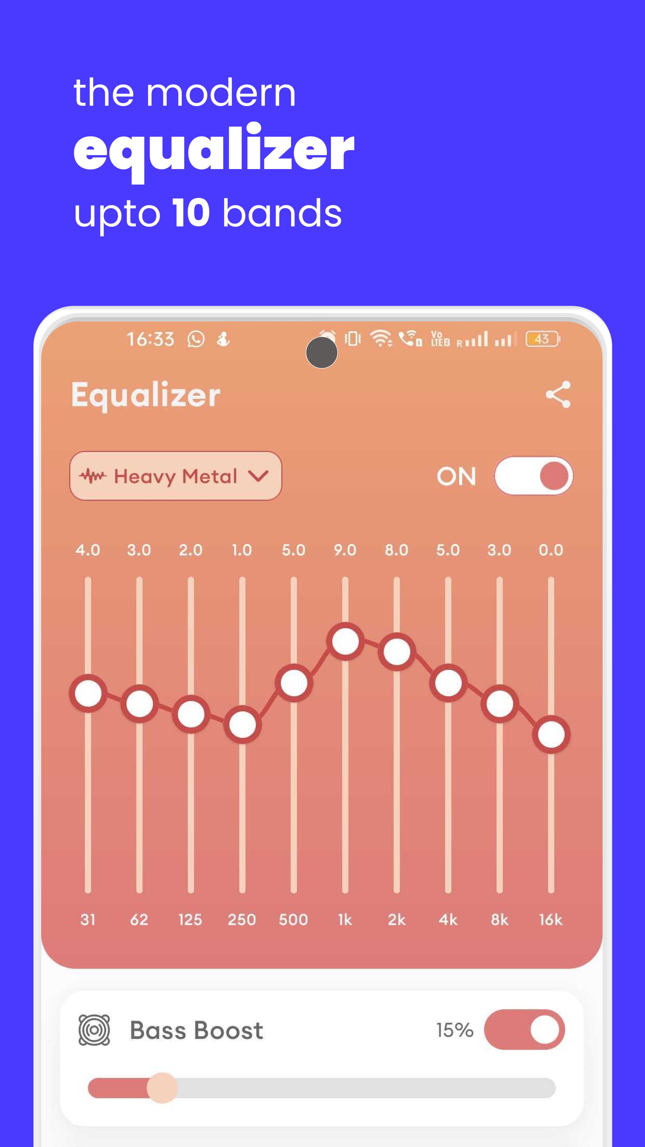 Download Equalizer Bass Booster Latest Version 1.1 Android APK File