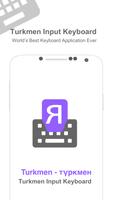 Turkmen Keyboard Plakat