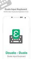 Duala Input keyboard Plakat