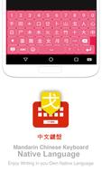 Mandarin Chinese keyboard Affiche