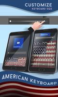 برنامه‌نما American Keyboard with Emojis عکس از صفحه