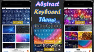 Keyboard Abstract Theme ảnh chụp màn hình 2