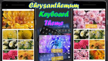 Chrysanthemum Keyboard Theme ảnh chụp màn hình 1