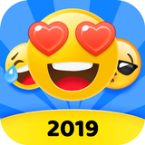 Teclado Emoji FunType 2019 - Belos Emoticons ícone