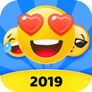 Funtype Clavier Emoji 2018 – 5000+ emojis, GIFs APK