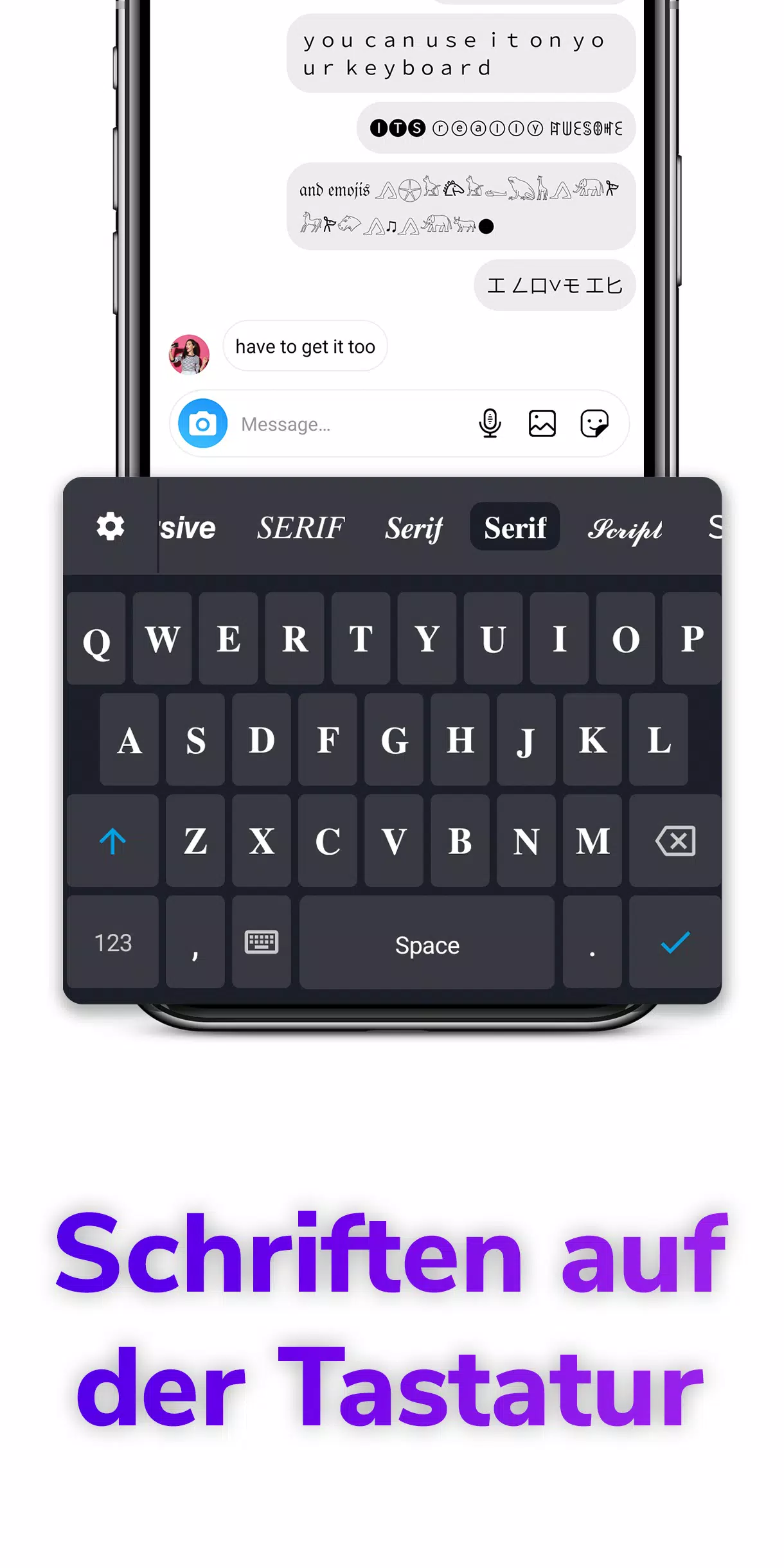 FBoard: Schriftarten Tastatur APK für Android herunterladen