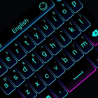 Neon LED Light Keyboard icon