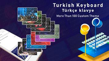 Turkish Colorful Keyboard Theme, Türkçe klavye ảnh chụp màn hình 2