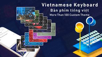 Bàn phím chủ đề màu Việt ảnh chụp màn hình 2