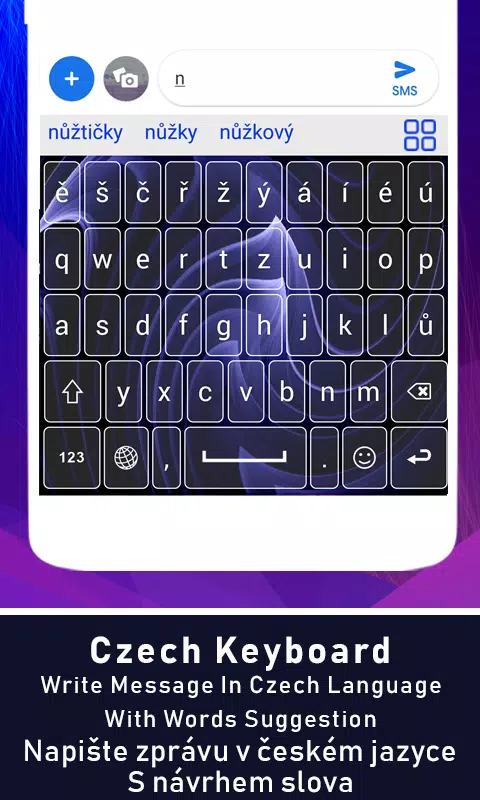 Colorful Czech Keyboard,Češka tipkovnica APK for Android Download
