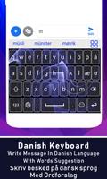 Danish Colorful Theme Keyboard,Dansk tastatur ảnh chụp màn hình 1