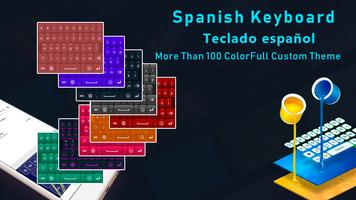Spanish Keyboard Pro, Teclado español colorido ảnh chụp màn hình 2