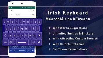 Irish Color Theme Keyboard, hÉireann na Keypad poster