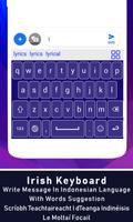 Irish Color Theme Keyboard, hÉireann na Keypad screenshot 1
