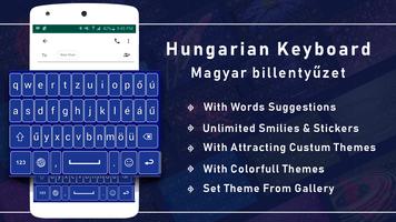 Hungarian Keyboard for android Magyar billentyűzet Affiche