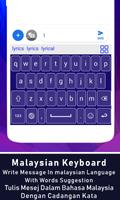 Malaysian Color Theme Keyboard,Malaysia Keyboard screenshot 1