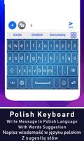 Polish Keyboard for android free Klawiatura polska تصوير الشاشة 1