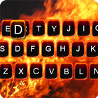 Flames clavier Themes icône